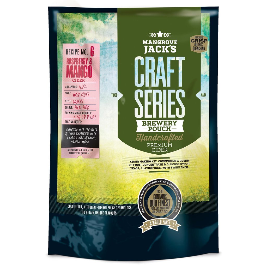 Mangrove Jack's Raspberry & Mango Cider Kit