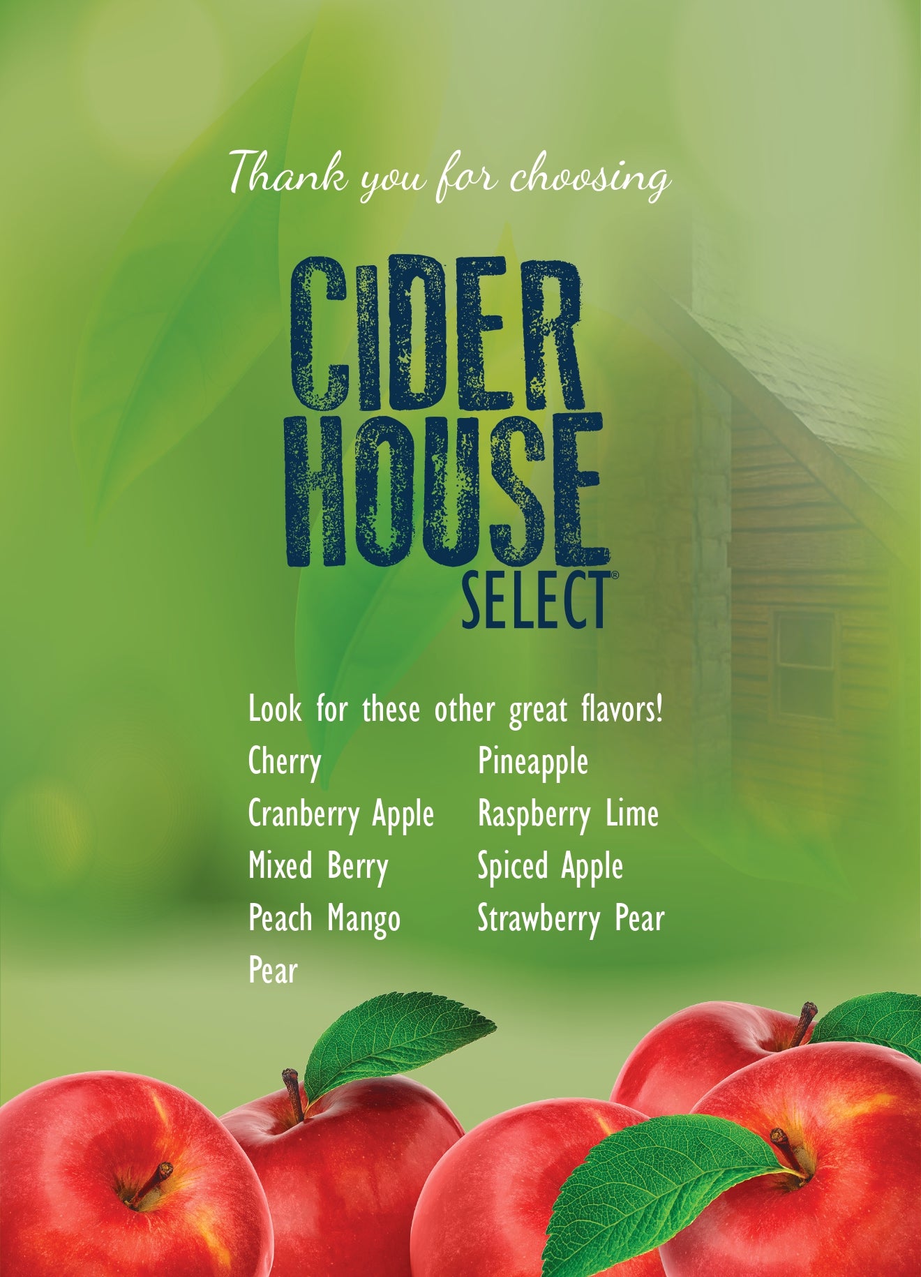 Cider House Select Mixed Berry Cider