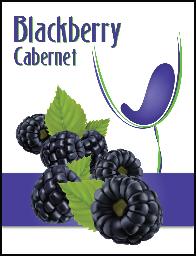 Blackberry Island Mist Wine Labels 30 ct