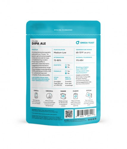 Omega Yeast Labs OYL-052 DIPA Ale